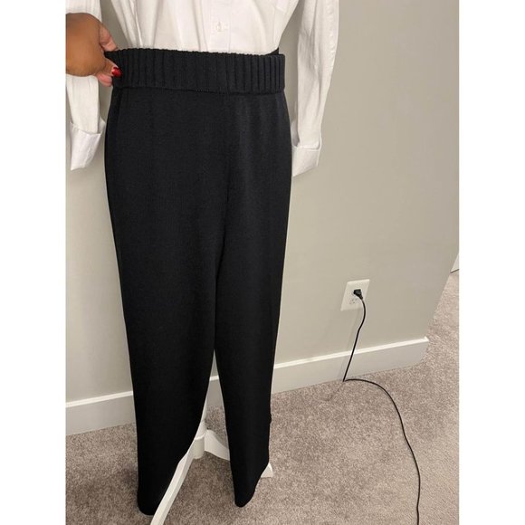 INC Black White Color Block Wide Leg Pants - XL New With Tag - Picture 10 of 10
